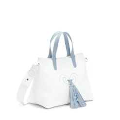 Cheap Fratelli Rossetti Small Hobo Tote Bag | White
