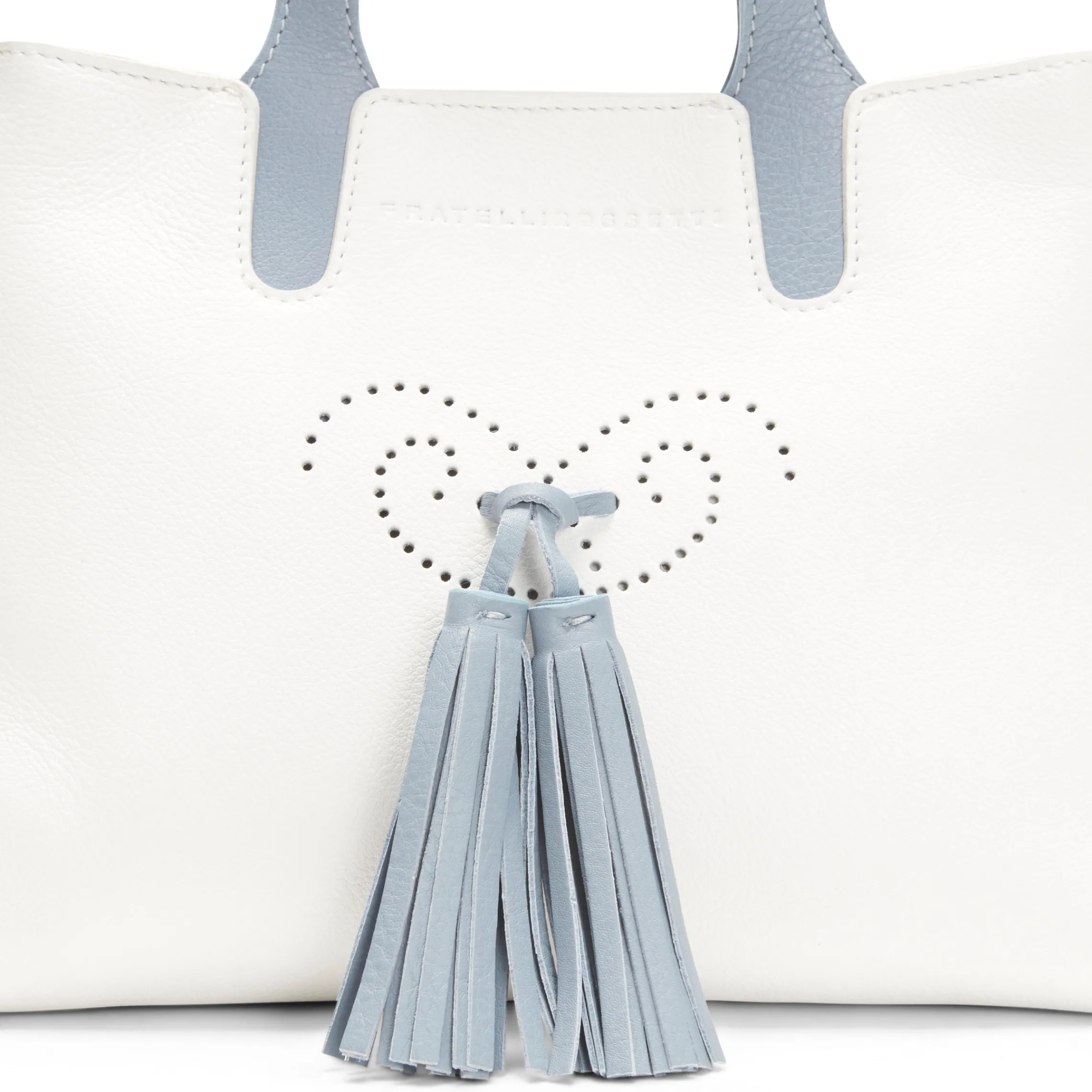 Cheap Fratelli Rossetti Small Hobo Tote Bag | White