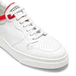 Best Fratelli Rossetti /red Leather Sneaker | White
