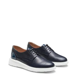 New Fratelli Rossetti Women’s Leather Sneaker| Navy