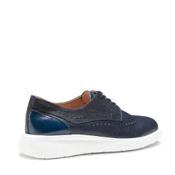 New Fratelli Rossetti Women’s Leather Sneaker| Navy