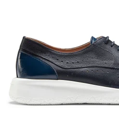 New Fratelli Rossetti Women’s Leather Sneaker| Navy